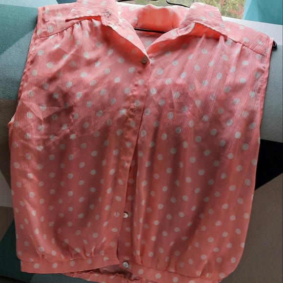 Polka dot  blouse - Picture 2 of 3